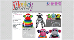 Desktop Screenshot of monkeyandme.com.au